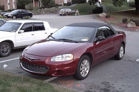 My 2002 Chrysler Sebring Convertible GTC
