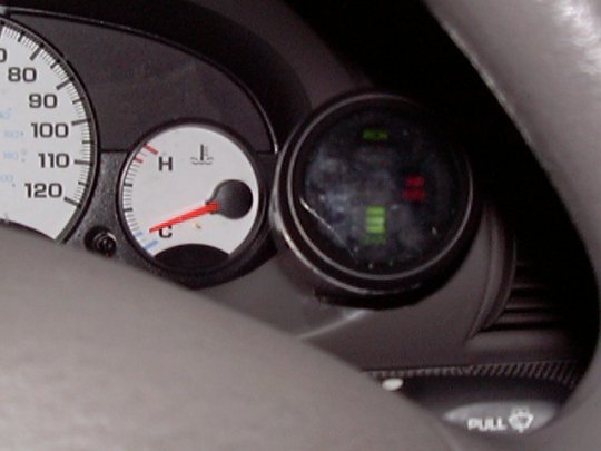 Air/Fuel Ratio Gauge Installation for Right-Hand Cylinder Bank
