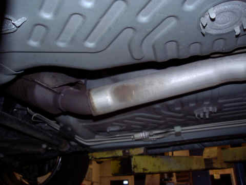 Catalytic Converter (Stock) View - Side
