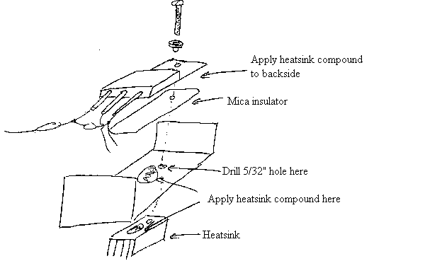 Figure 2: Physical Explosion of Ignition Amplifier Parts Placement
